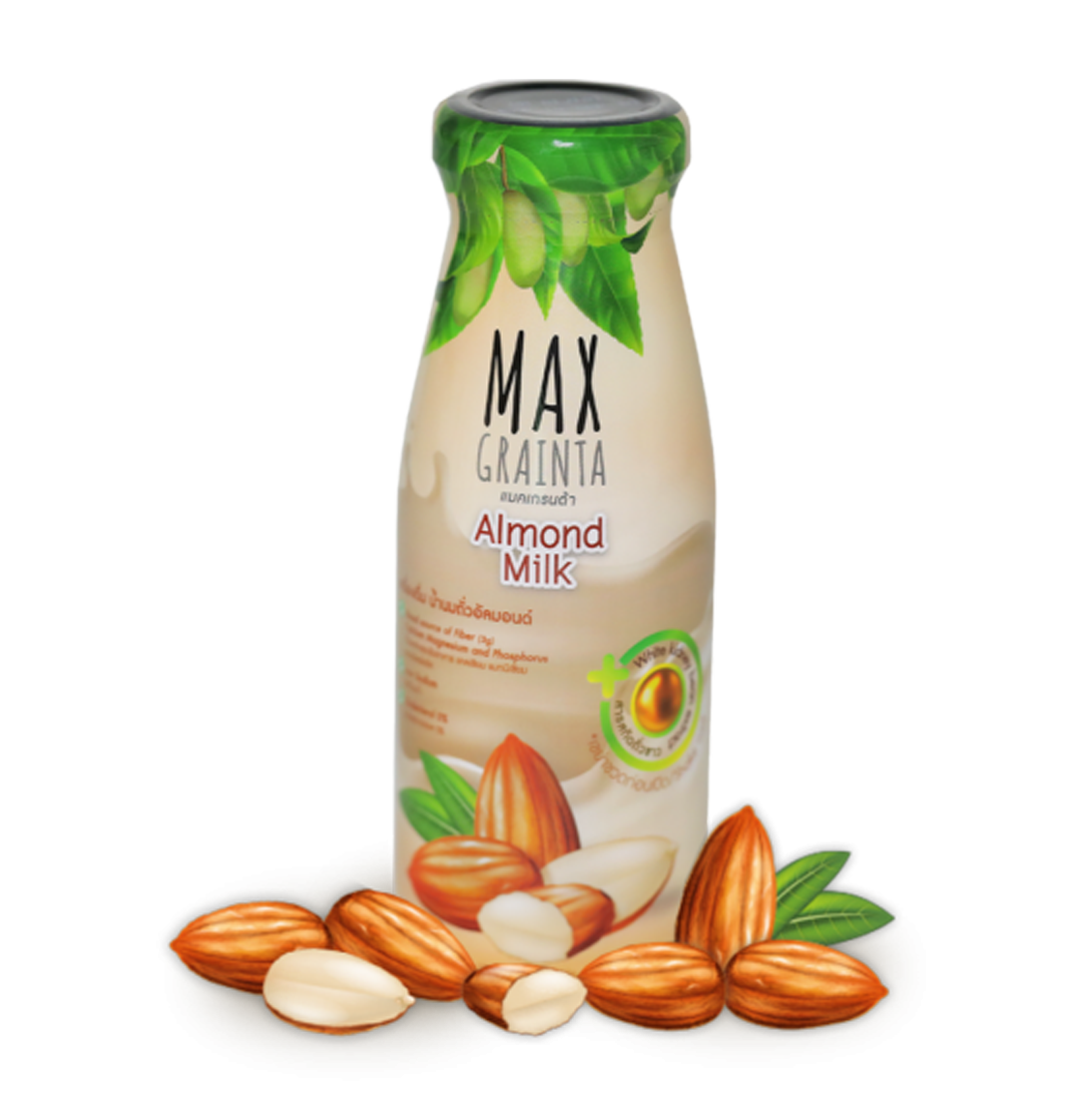 น้ำนมอัลมอนด์สเตอริไลซ์ ตราแมคเกรนต้า